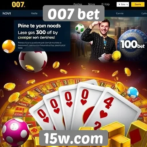 Novidades e promoções no site 007 bet